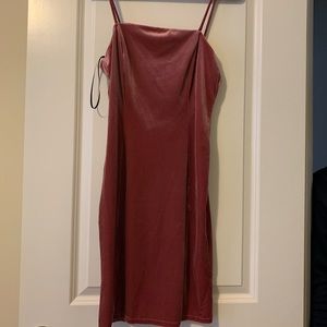 NWT Forever 21 velvet dress-size Large